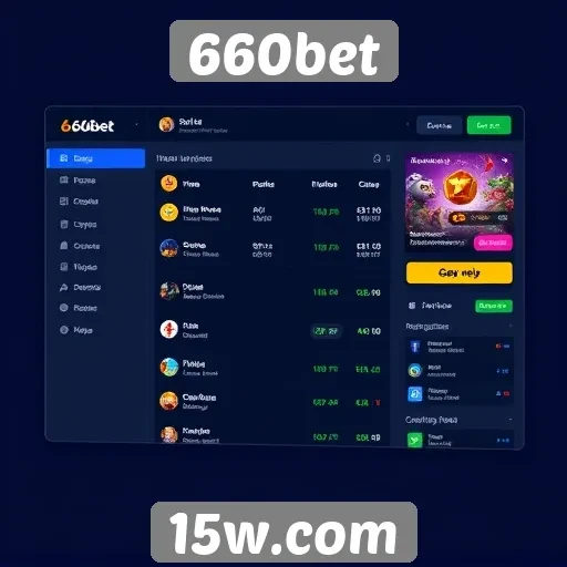 Interface do usuário do 660bet é amigável e intuitiva
